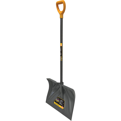 Pro Snow Shovel, Polypropylene Blade, 13-1/2" Wide, D-Grip Handle M & M Nord Ouest Inc