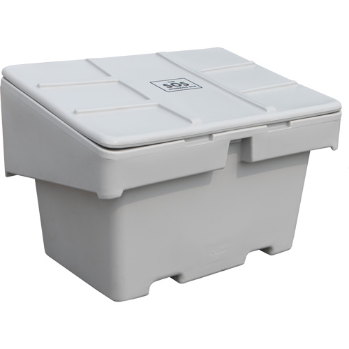 Salt Sand Container SOS, 48" x 33" x 34", 18.5 cu. Ft., Grey M & M Nord Ouest Inc