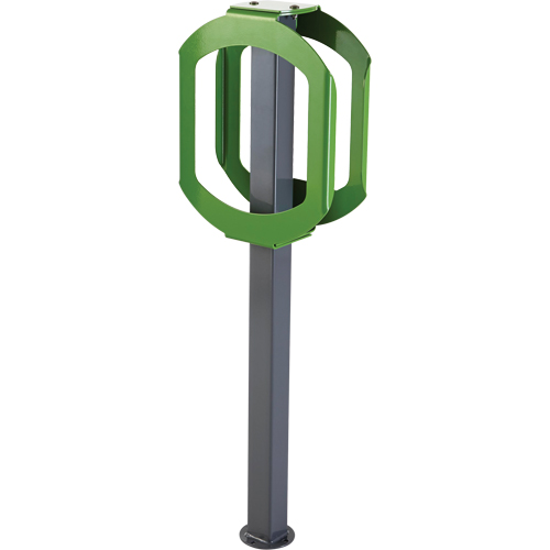 Bike Stop Bike Racks, Steel, 2 Bike Capacity M & M Nord Ouest Inc
