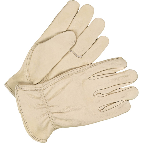 Gants de conducteur traditionnels, Grand, Paume en Cuir fleur de vache M & M Nord Ouest Inc