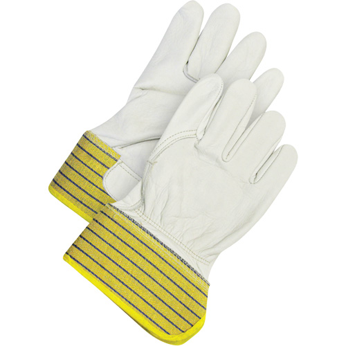 Classic Fitter Gloves, Large, Grain Cowhide Palm, Fleece Inner Lining M & M Nord Ouest Inc