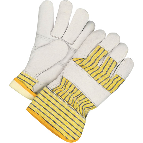 Classic Fitter Gloves with Patch Palm, One Size, Grain Cowhide Palm, Thinsulate Inner Lining M & M Nord Ouest Inc