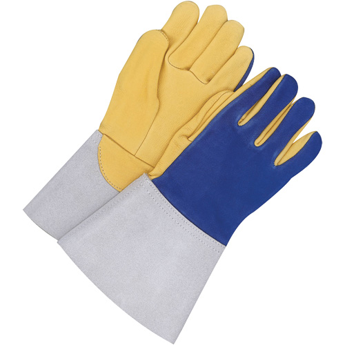 TIG Welder Gloves with 5.5" Cuff, Grain Deerskin, Size 10 M & M Nord Ouest Inc