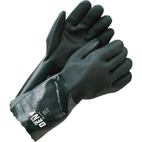 Deny 14" Coated Gloves, One Size, PVC Coating M & M Nord Ouest Inc