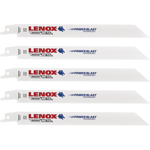 Lame de scie alternative, Bim&eacute;tal, 18 Dents par pouce, 8" lo x 3/4" la M & M Nord Ouest Inc