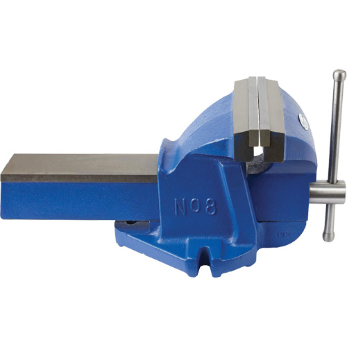 Mechanic's Vise, 8" Jaw Width, 4" Throat Depth M & M Nord Ouest Inc