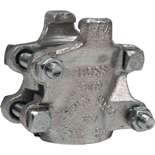 Boss Clamp 4 Bolt Type with 2 Gripping Fingers M & M Nord Ouest Inc