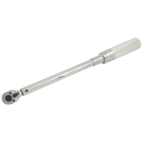 Heavy-Duty Micro-Adjustable Torque Wrench, Click, 3/8" Square Drive, 10 - 100 ft-lbs. M & M Nord Ouest Inc