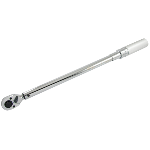 Micro-Adjustable Torque Wrench, Click, 1/2" Square Drive, 30 - 250 ft-lbs. M & M Nord Ouest Inc