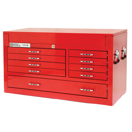 Coffre sup&eacute;rieur de s&eacute;rie PRO+, 42" la, 9 tiroirs, Rouge M & M Nord Ouest Inc