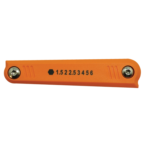 Folding Hex Key Set, 7 Pcs., Torx&reg; M & M Nord Ouest Inc