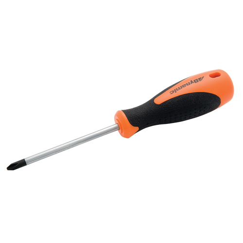 Philips Screwdriver, #2, 8-1/2" L, Cushion Grip Handle M & M Nord Ouest Inc