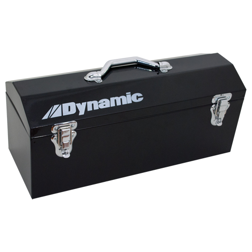 Hip Roof Tool Box, 7" D x 19" W x 7-1/2" H, Black M & M Nord Ouest Inc