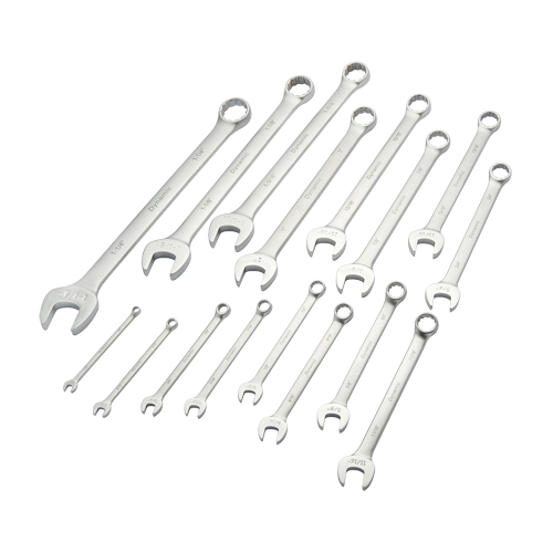Wrench Set, Combination, 16 Pieces, Imperial M & M Nord Ouest Inc