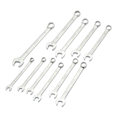 Wrench Set, Combination, 11 Pieces, Metric M & M Nord Ouest Inc