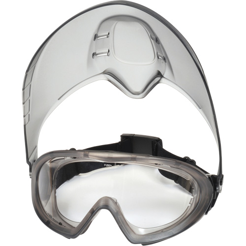 Capstone&reg; Shield Safety Goggles with Removable Faceshield, Clear Lens, Anti-Fog, Direct/Closed Vent M & M Nord Ouest Inc