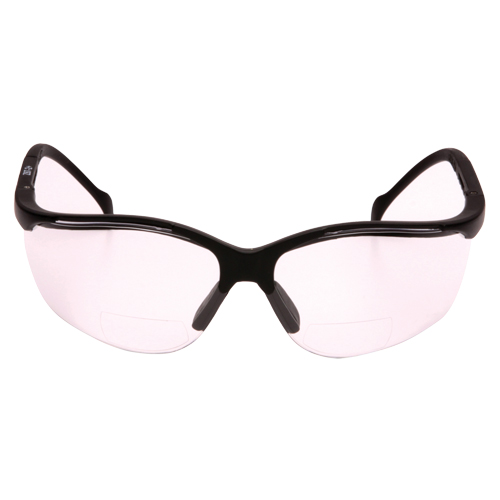 Lunettes de s&eacute;curit&eacute; Venture II avec verres de lecture, Transparent, Dioptrie 2,0 M & M Nord Ouest Inc