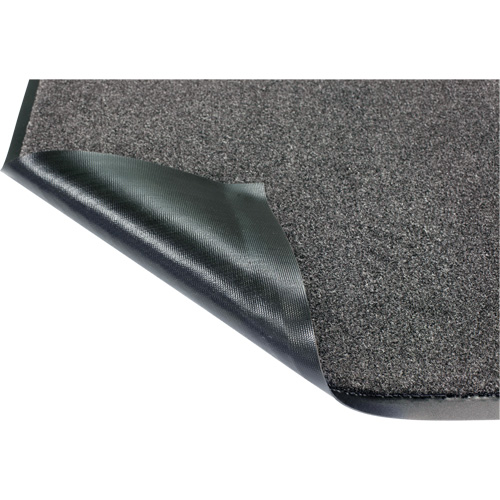 Tapis Poly-Tuft, Essuie-pieds, 4' x 6' x 5/16", Charbon M & M Nord Ouest Inc