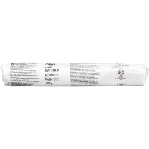 B&acirc;tonnet de mastic mall&eacute;able ignifuge MP+ M & M Nord Ouest Inc