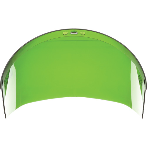 Faceshield Window, Polycarbonate, Green Tint M & M Nord Ouest Inc
