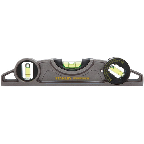 Fatmax&reg; Cast Torpedo Level, 9" L, Aluminum, 3 Vials, Magnetic M & M Nord Ouest Inc