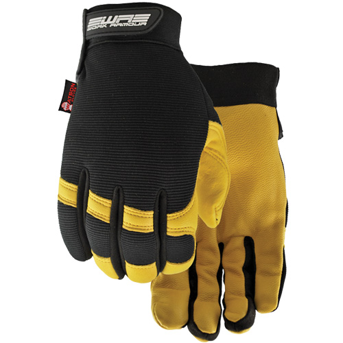 Flextime Water Resistant Gloves, Grain Goatskin Palm, Size Large M & M Nord Ouest Inc