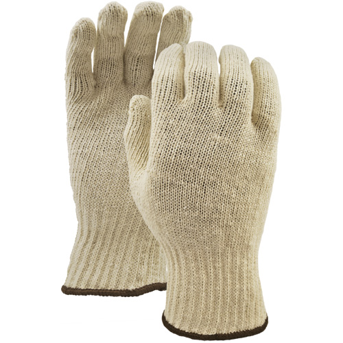Gants White Knight, Poly/coton, Grand M & M Nord Ouest Inc