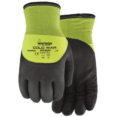 Gants thermiques Stealth Cold War, Grand, R&ecirc;vetement Mousse de nitrile M & M Nord Ouest Inc