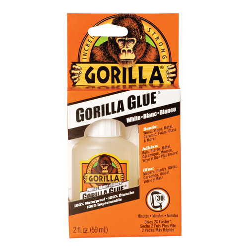 Glue, 2 oz., Squeeze Bottle, White M & M Nord Ouest Inc