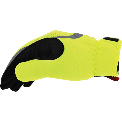 FastFit&reg; High-Visibility Work Gloves, Synthetic Palm, Size Medium/9 M & M Nord Ouest Inc