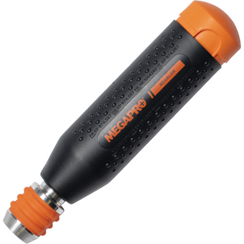 Original MEGALOK 15-in-1 Multi-Bit Screwdriver, 6-3/10" L, Textured Handle M & M Nord Ouest Inc