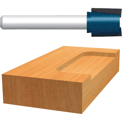 Carbide-Tipped Hinge Mortising Bit M & M Nord Ouest Inc