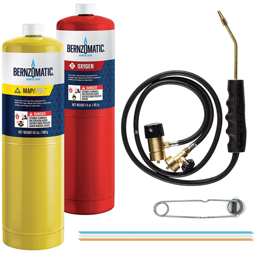 Ensemble de chalumeau de brasage, Oxyg&egrave;ne M & M Nord Ouest Inc