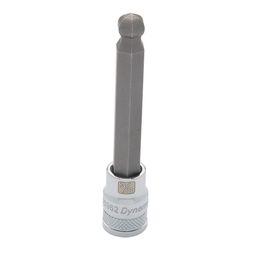 Longue douille &agrave; embout SAE, 3/8" x 3-5/8" lo, Prise 3/8" M & M Nord Ouest Inc