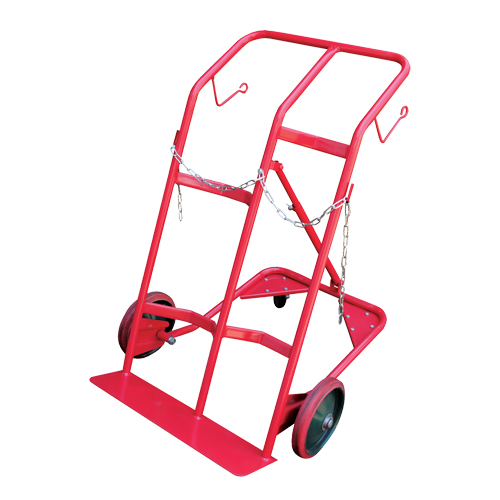 Chariot pour bouteilles, Roues Caoutchouc moul&eacute;, Base de 25-1/2"la x 7"lo, 350 lb M & M Nord Ouest Inc