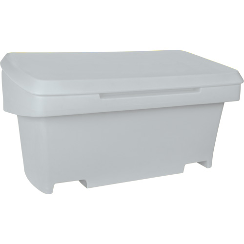 Contenant de rangement robuste pour l'ext&eacute;rieure pour sel et sable, 24" x 48" x 24", 10 pi³, Gris M & M Nord Ouest Inc
