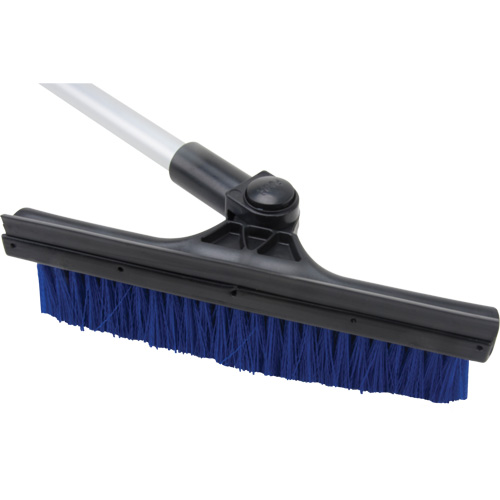 Brosse &agrave; neige t&eacute;lescopique, T&eacute;lescopique, lame Polypropyl&egrave;ne, 32-1/2" Longueur, Bleu M & M Nord Ouest Inc