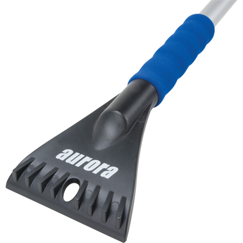Brosse &agrave; neige t&eacute;lescopique, T&eacute;lescopique, lame Polypropyl&egrave;ne, 32-1/2" Longueur, Bleu M & M Nord Ouest Inc
