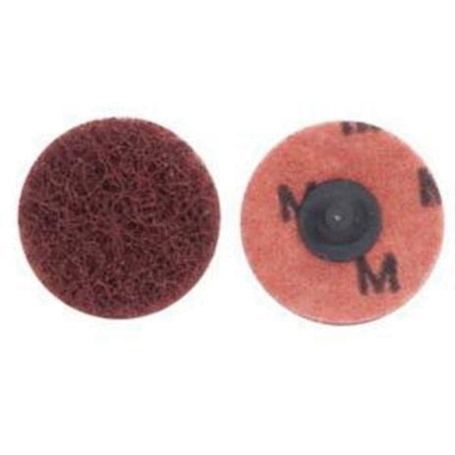 Disque de polissage &agrave; changement rapide, 2" dia., Grain Moyen, Oxyde d'aluminium M & M Nord Ouest Inc