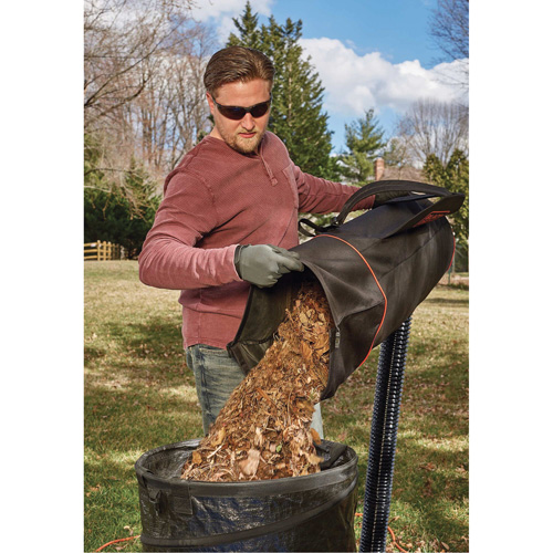 3-in-1 VacPack Leaf Blower/Vacuum/Mulcher, 250 MPH Output, Electric M & M Nord Ouest Inc