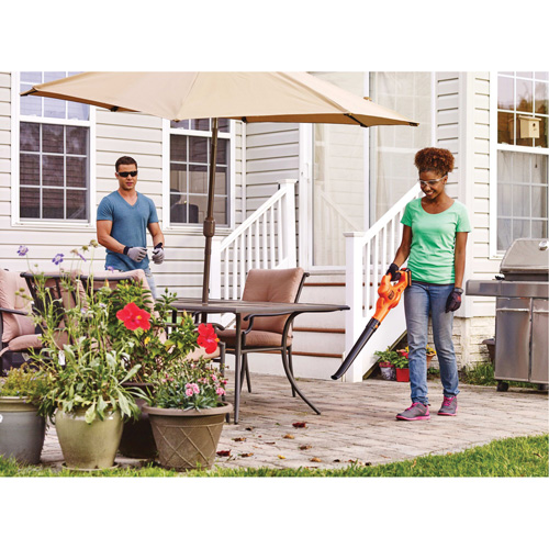 Trousse de balayeuse sans fil Max*, 20 V, Vitesse d'air 130 mi/h, &agrave; pile M & M Nord Ouest Inc