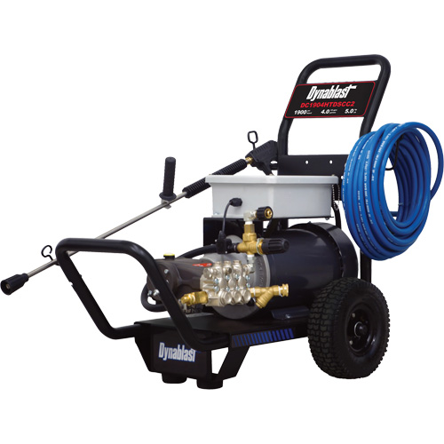 Hot & Cold Water Pressure Washer with Time Delay Shutdown, Electric, 1900 PSI, 4 GPM M & M Nord Ouest Inc