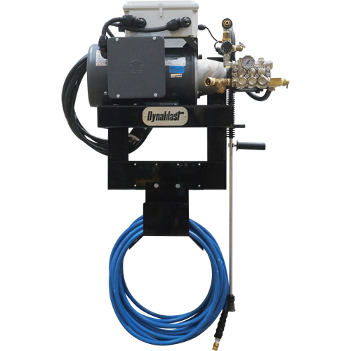 230V Wall Mounted Hot & Cold Water Pressure Washer, Electric, 1900 PSI, 4 GPM M & M Nord Ouest Inc