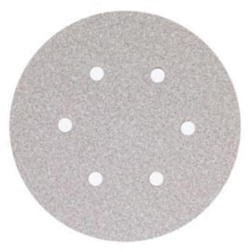 Disques avec aspiration en papier autoagrippants, dia 6", Grain 280, Oxyde d'aluminium, Poids B M & M Nord Ouest Inc