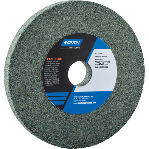 Bench Grinding Wheels - Gemini, 12" x 2", 1-1/4" Arbor M & M Nord Ouest Inc