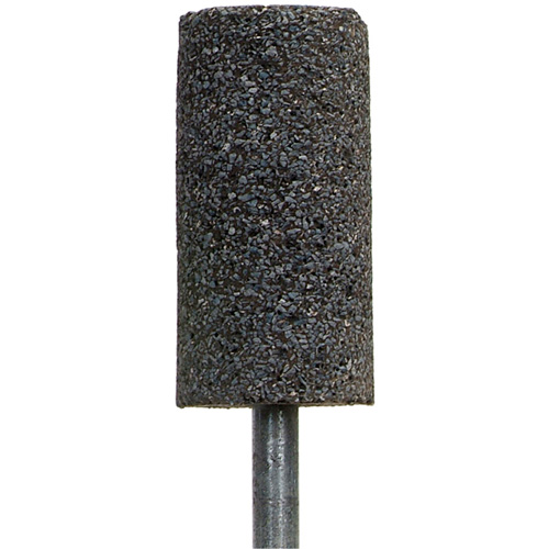 Meule mont&eacute;e sur tige, W222, Oxyde d'aluminium, 1" dia., 3/16" lo M & M Nord Ouest Inc