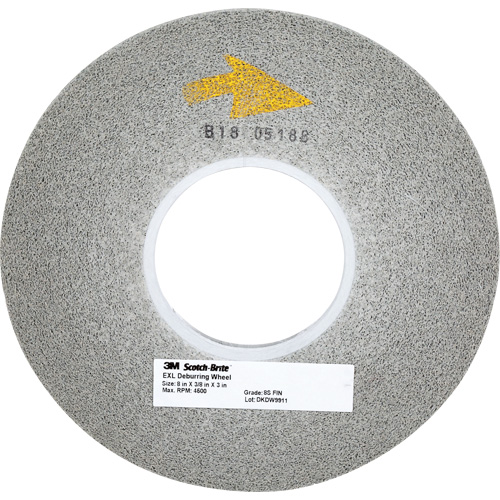 Meule d'&eacute;bavurage Scotch-Brite EXL M & M Nord Ouest Inc