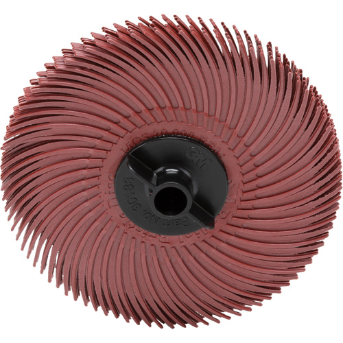 Scotch-Brite Radial Bristle Disc, Aluminum Oxide, 220 Grit, 3" Dia. M & M Nord Ouest Inc
