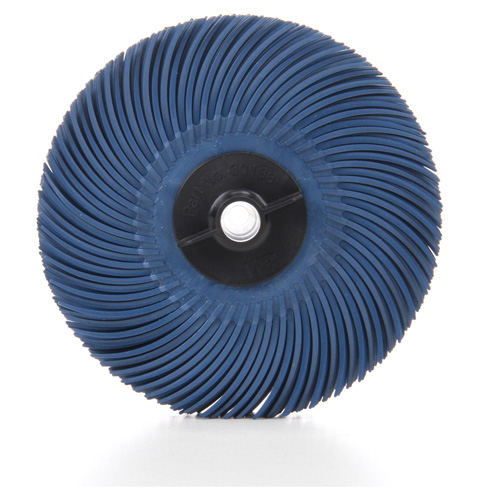Scotch-Brite Radial Bristle Disc, Aluminum Oxide, 400 Grit, 3" Dia. M & M Nord Ouest Inc
