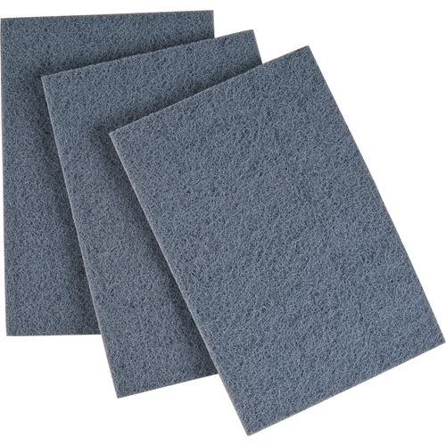 Hand Pad, 6" x 9", Ultra-fine Grit M & M Nord Ouest Inc